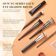 synthetic foundation and concealer brush set, view 8 - MRSLM