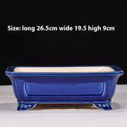 purple clay ceramic flowerpot, view 11 - MRSLM
