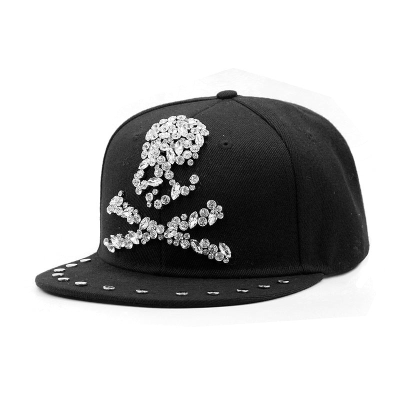 rivet flat brim cap, view 24 - MRSLM