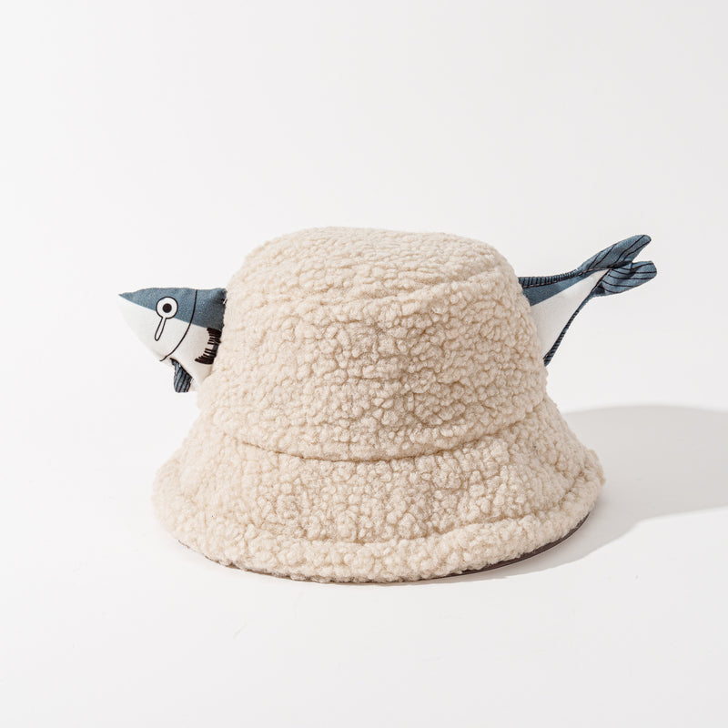 cozy panama bucket hat, view 5 - MRSLM