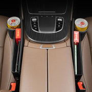 pu leather car seat gap organizer, view 7 - MRSLM