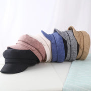 linen blend military hat - MRSLM