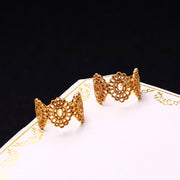 vintage baroque sunflower ear clip - MRSLM