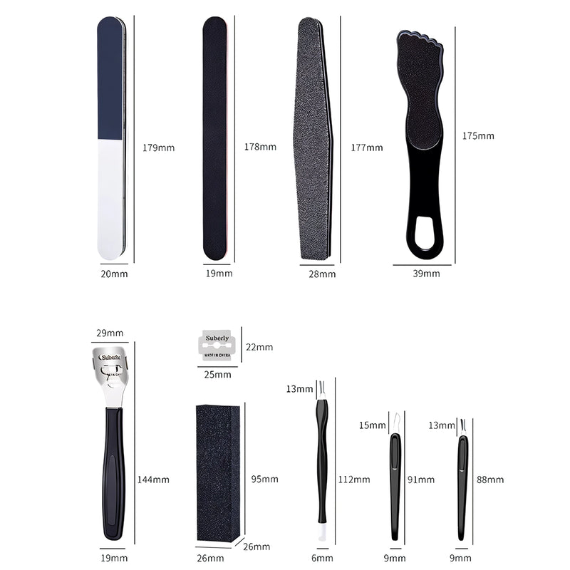 12-Piece Pedicure Care Set