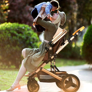5-in-1 foldable baby stroller, view 8 - MRSLM