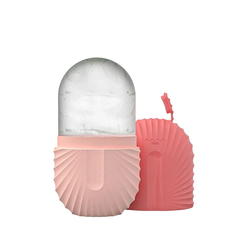 silicone facial ice cube mold, view 7 - MRSLM