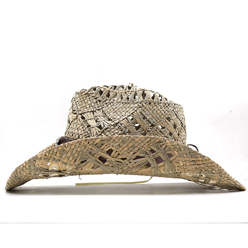 straw cowboy hat, view 9 - MRSLM