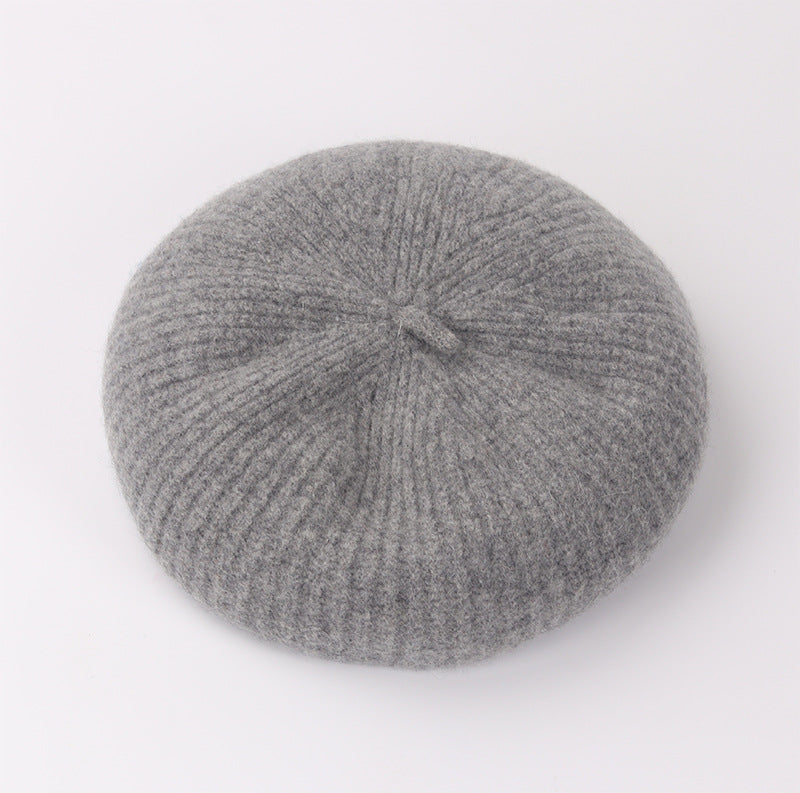 Women's 100% wool beret, view 5 - MRSLM