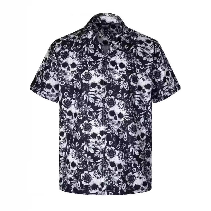 men's plant print Hawaiian shirt - MRSLM