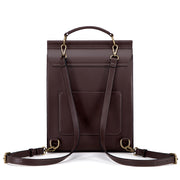 women's vintage leather backpack purse, view 6 - MRSLM