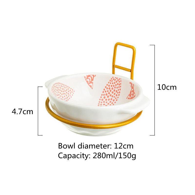 durable ceramic pet bowl, view 6 - MRSLM