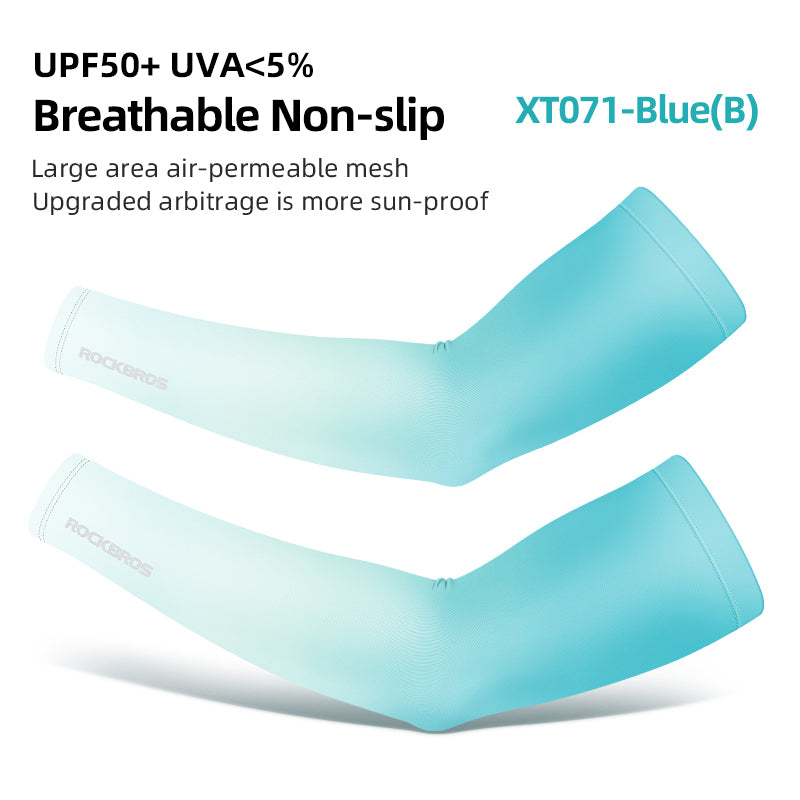 ice silk cycling arm sleeves, view 15 - MRSLM