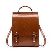 leather backpack, view 4 - MRSLM