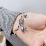 sterling silver niche cold style bracelet, view 2 - MRSLM