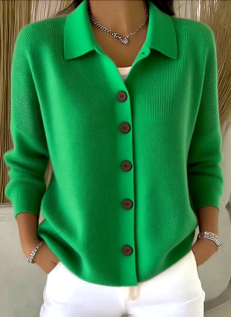 women's button knit cardigan, view 10 - MRSLM
