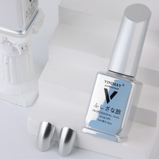 metallic mirror gel nail polish - MRSLM
