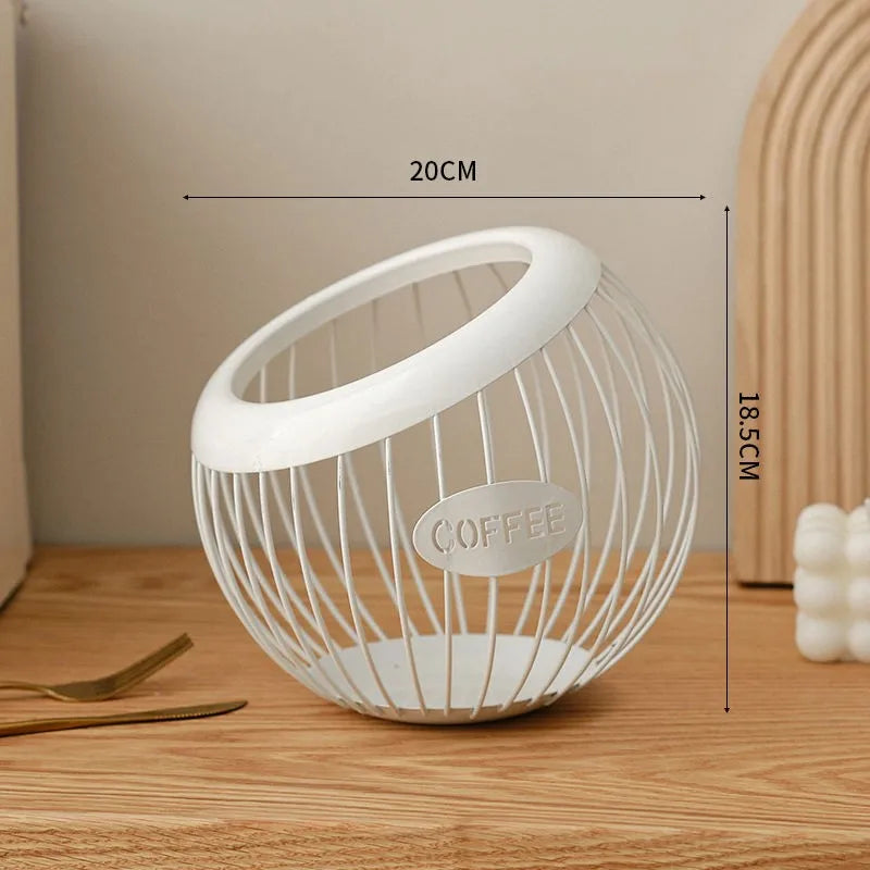 metal snack storage basket, view 8 - MRSLM