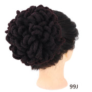 african wig bun drawstring afro hair, view 12 - MRSLM
