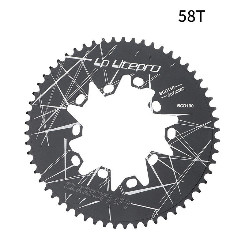 folding bike chainring, view 5 - MRSLM