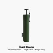 ultra-light folding travel umbrella, view 5 - MRSLM