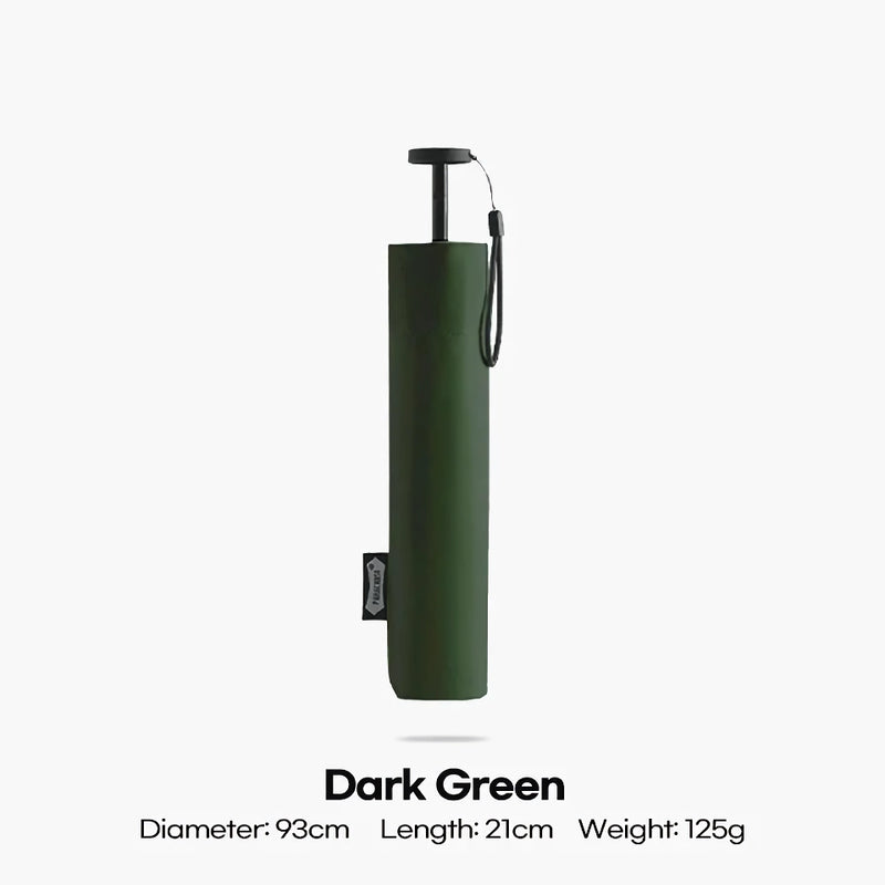 ultra-light folding travel umbrella, view 5 - MRSLM