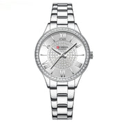 Women's casual steel strap quartz watch, view 6 - MRSLM