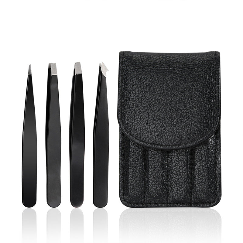 professional eyebrow tweezers set, view 5 - MRSLM