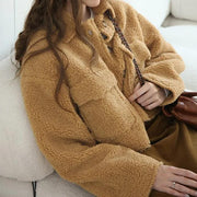 faux fur women's winter coat, view 5 - MRSLM
