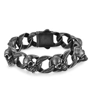men's punk stainless steel bracelet, view 6 - MRSLM