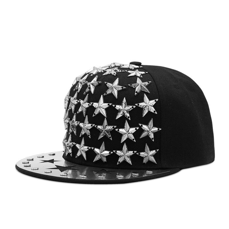hip-hop flat brim baseball cap, view 5 - MRSLM