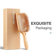 beech wood massage hairbrush, view 8 - MRSLM