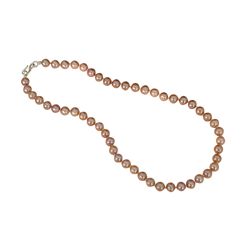 Natural freshwater pearl necklace, view 7 - MRSLM