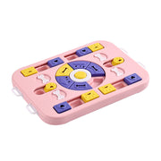 interactive dog puzzle slow feeder, view 3 - MRSLM