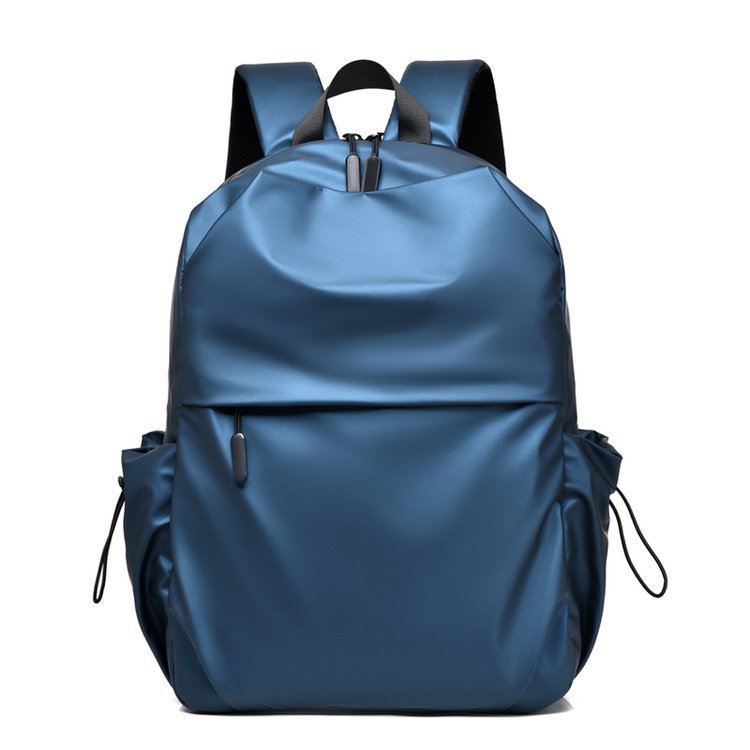Men's PU leather business backpack, view 4 - MRSLM