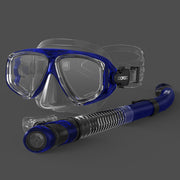 scuba diving mask and snorkel set, view 3 - MRSLM