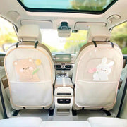 cartoon car seat kick mat, view 5 - MRSLM