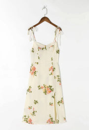 Floral slip dress, view 3 - MRSLM