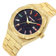 Luxury oak men's watch, view 5 - MRSLM