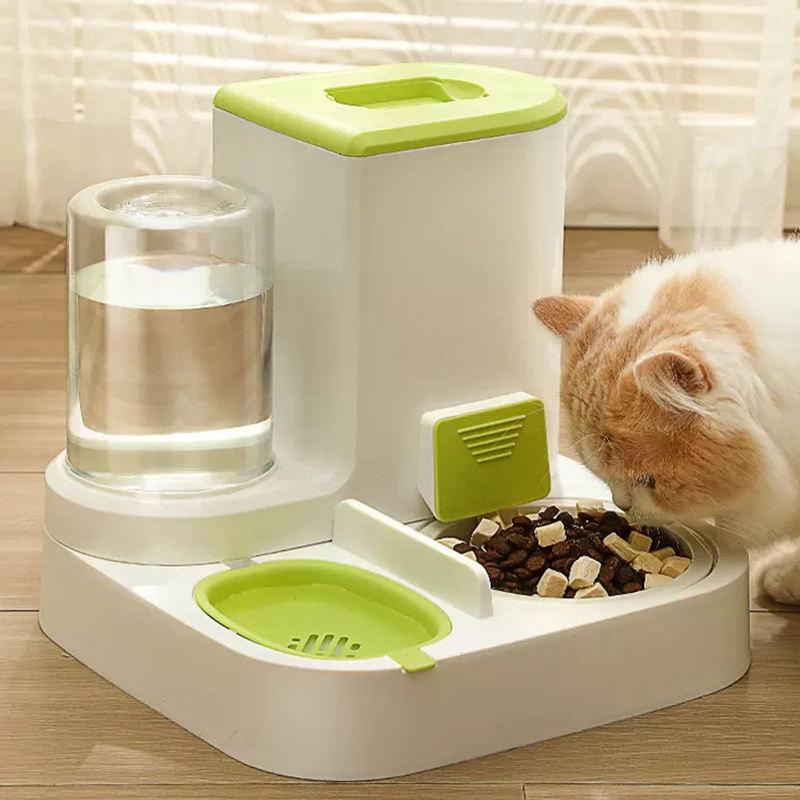 automatic cat water feeder and food dispenser - MRSLM