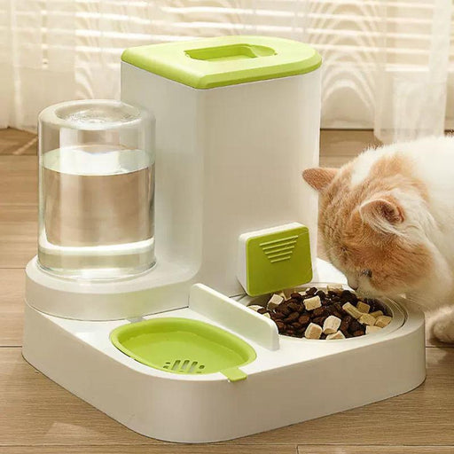 automatic cat water feeder and food dispenser - MRSLM