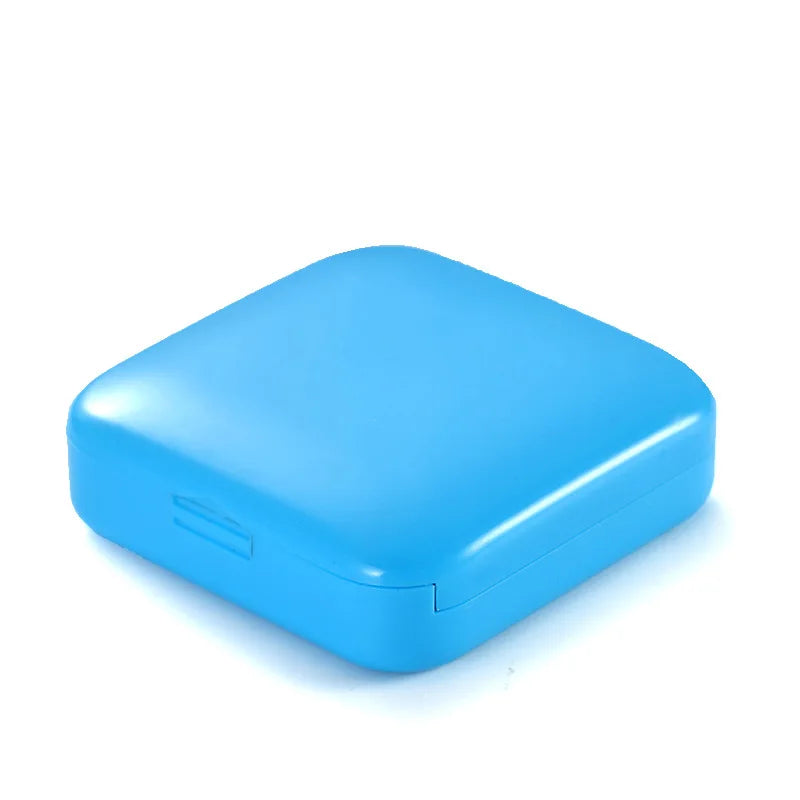compact 2-grid mini pill box, view 3 - MRSLM