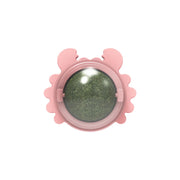 catnip wall ball toy for cats, view 2 - MRSLM