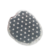 cute daisy satin beret for women, view 3 - MRSLM