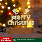 christmas 3d acrylic led night light, view 12 - MRSLM