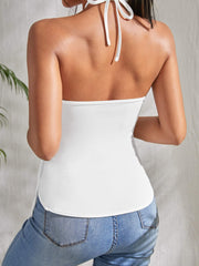 tassel suspender halter sling top, view 4 - MRSLM