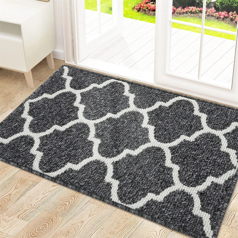 absorbent non-slip indoor doormat, view 2 - MRSLM