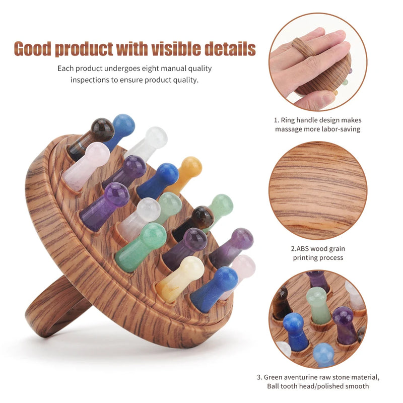 scalp massage comb, view 4 - MRSLM