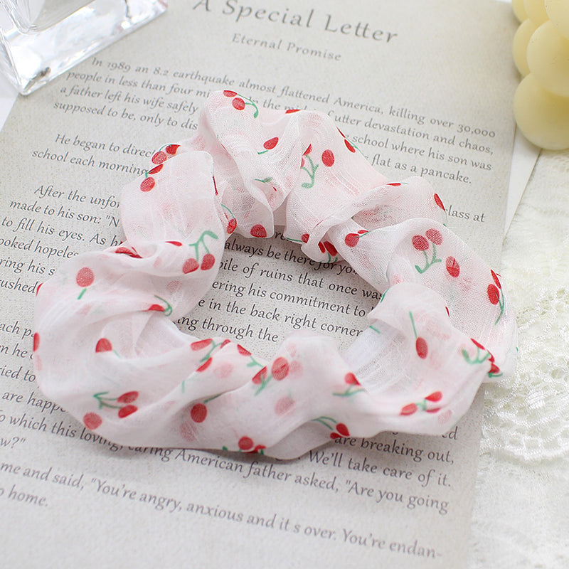 embroidery daisy elastic hair bands, view 5 - MRSLM