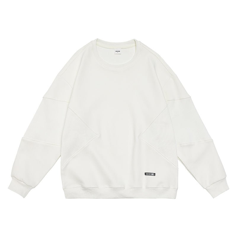 men's patchwork sweatshirt, view 3 - MRSLM