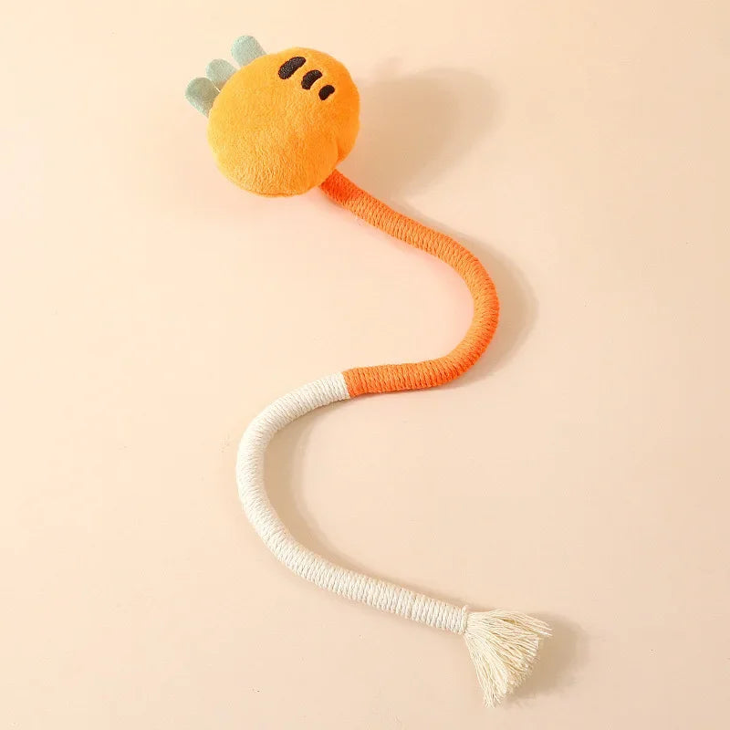 catnip teasing stick toy, view 5 - MRSLM